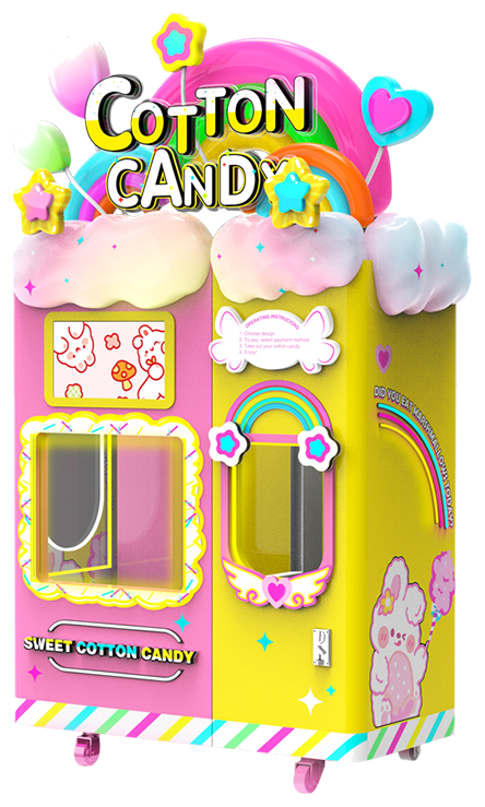 Red Rabbit cotton candy robotic vending machine