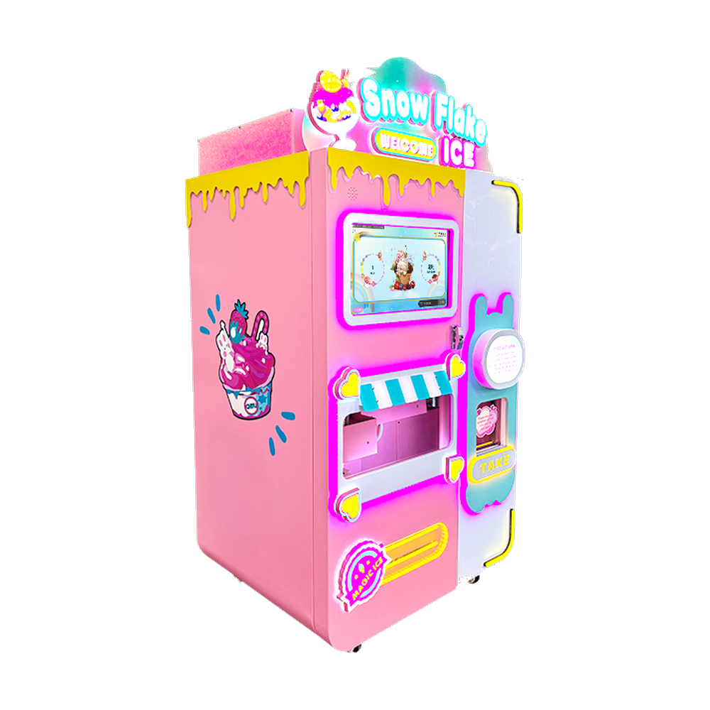 BS310 snowflake ice vending machine